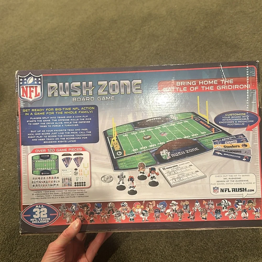 NFL Rush Zone Board Game